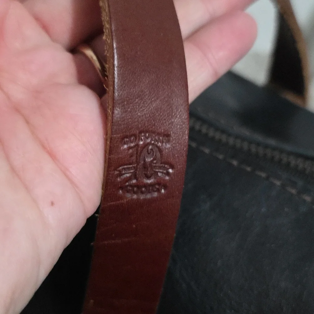 Go Forth Goods GFG Leather Regular Jane Indigo Bison Bag - Picture 3 of 9